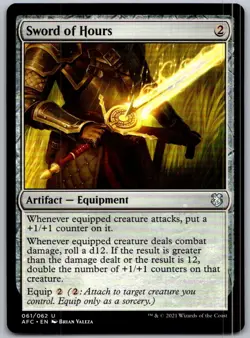 Sword of Hours 61 Commander: Adventures in the Forgotten Realms - Image 1