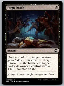 Feign Death 103/281 Common The List Reprints Magic: The Gathering Near Mint - Image 1
