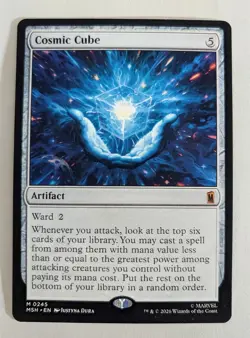 Cosmic Cube - M0245 Foil - Marvel Super Heroes - Magic the Gathering - NM - Image 1