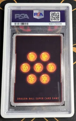 2024 DRAGON BALL SUPER CARD GAME FUSION WORLD BLAZING AURA FB02-130 BULMA PSA 10 - Image 2