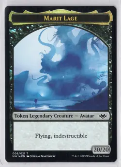 1x Marit Lage Token 006 *Foil* - Modern Horizons - Near Mint - Image 1