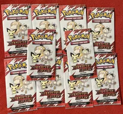POKEMON Destined Rivals Lot Of 10 NEW SEALED 3 Card Promo Packs - Image 1