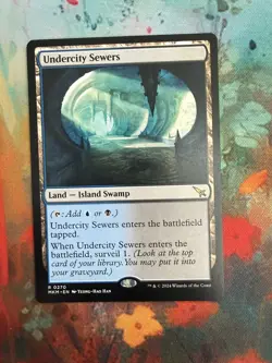 MTG Undercity Sewers Land 0270 Murders at Karlov Manor Rare Regular - Image 1