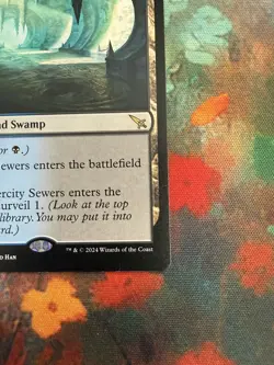 MTG Undercity Sewers Land 0270 Murders at Karlov Manor Rare Regular - Image 4