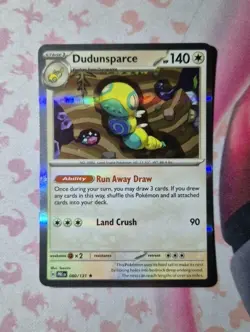 Pokemon TCG Dudunsparce 080/131 Holo Prismatic Evolutions - Image 1