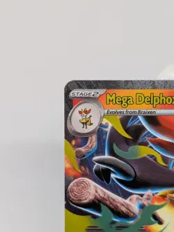 Mega Delphox Ex 008/084 - Double Rare - Pitch Black - Pokemon TCG - Image 3