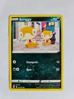 Pokemon Champion's Path Scraggy 041/073 | NM | English - Image 1