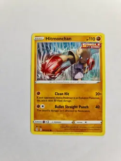 Pokemon Evolving Skies Hitmonchan 081/203 | NM | English - Image 1