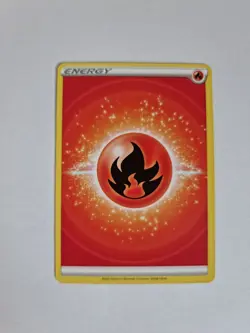 Pokemon Sword and Shield Brilliant Stars Fire Energy | NM | English - Image 1