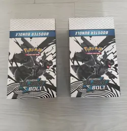 Pokemon TCG Black Bolt Booster Bundle Display Case Brand New Factory Sealed x 2 - Image 1