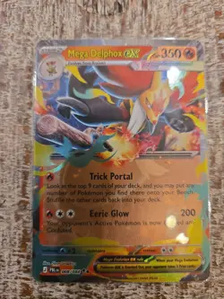 Mega Delphox Ex 008/084 - Double Rare - Pitch Black - Pokemon TCG - Image 1