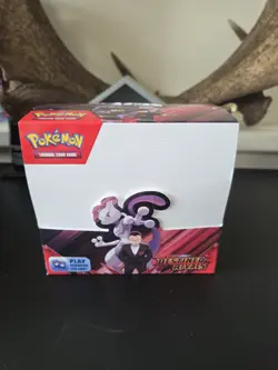 Pokemon Destined Rivals Booster Box mewtwo design personal collection - Image 2