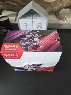 Pokemon Destined Rivals Booster Box mewtwo design personal collection - Image 3