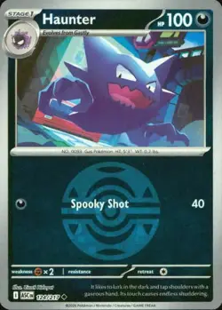 Haunter (Dusk Ball) 124/217 Uncommon Ascended Heroes Pokemon Reverse Holo NM - Image 1