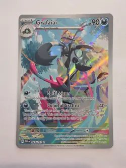 Grafaiai 223/193 Pokemon Paldea Evolved Illustration NM - Image 1