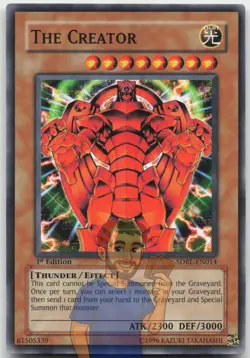 The Creator SDRL-EN014 Common 1st Edition Near Mint Yugioh - Image 1