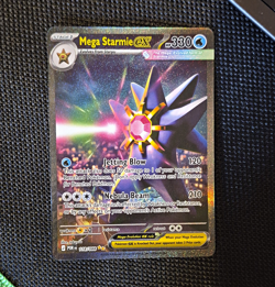 Pokemon TCG Mega Starmie EX 118/088 XY Evolutions Rare Holo ENG 330 HP Stage 1 - Image 1
