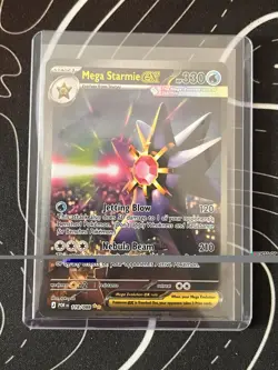 Mega Starmie EX 118/088 Perfect Order Pokemon Card Near Mint / Mint - Image 1