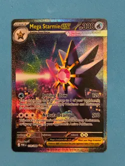 Pokemon Mega Starmie ex 118/088 2026 Perfect Order Secret Illustration Rare Holo - Image 1