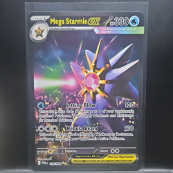 Pokemon Mega Starmie EX Evolutions 118/088 Rare Holo Stage 1 330 HP 210 - Image 1