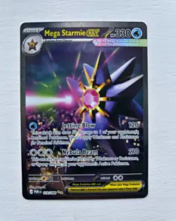 Pokemon TCG Mega Starmie EX 118/088 POR Secret Rare Foil EN HP 330 - Image 1