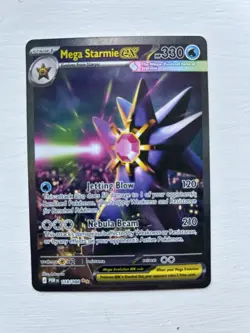 Pokemon TCG Mega Starmie EX 118/088 POR Secret Rare Foil EN HP 330 - Image 2