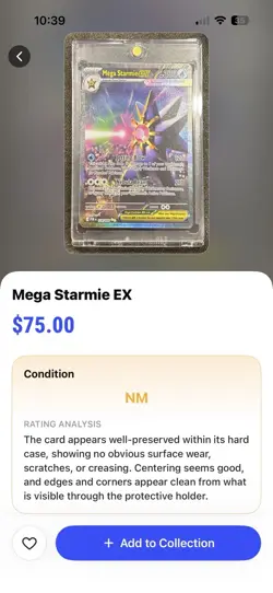 Mega Starmie ex Perfect Order 118/088 Holo Rare 330 HP English Pokemon TCG - Image 3