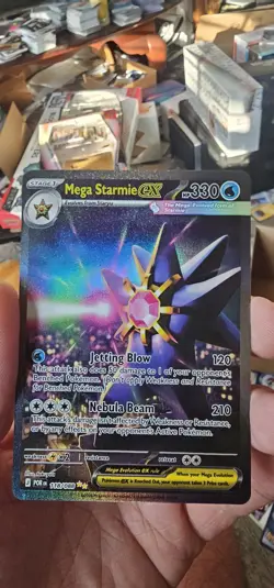 Pokemon Mega Starmie ex 118/088 Special Illustration Rare Perfect Order - Image 1