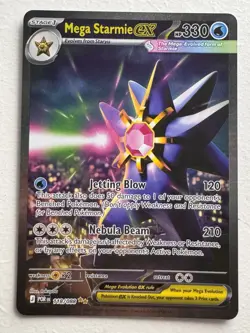 Pokemon TCG Mega Starmie EX 118/088 Perfect Order SIR - Image 1