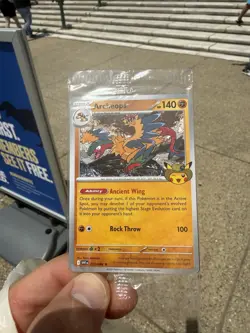 Pokemon Archeops Promo Card Chicago Fossil Museum Unopened - Image 3