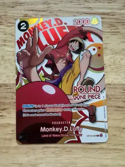 Monkey D. Luffy - One Piece x Round 1 Promo Card - OP16-095 - ENGLISH - NM/MT - Image 3