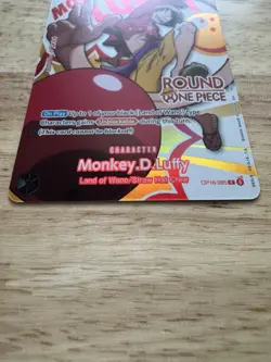Monkey D. Luffy - One Piece x Round 1 Promo Card - OP16-095 - ENGLISH - NM/MT - Image 4