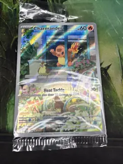 Charmander 044 Sv: Scarlet & Violet Promo Card Holo Illustration Sealed Pokemon - Image 1