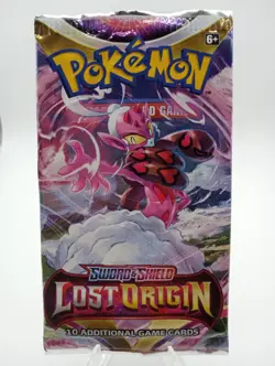 2022 Pokemon EMPTY lost Origins Booster Pack NO CARDS RANDOM ART - Image 1