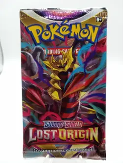 2022 Pokemon EMPTY lost Origins Booster Pack NO CARDS RANDOM ART - Image 2