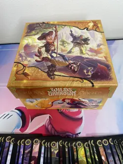 Disney Lorcana Wilds Unknown Opened Trove Box + Common/Uncommon Bulk Card Lot - Image 3