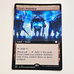 Urza's Workshop Commander: The Brothers' War #51 Extended Art Rare Regular 2022 - Image 1