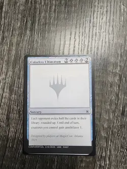 MTG Colorless Ultimatum - Gavin Verhey's Unknown Event - MagicCon Las Vegas 2026 - Image 1