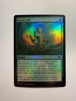 Gaea's Gift 182 MTG The Brothers' War Foil - Image 1