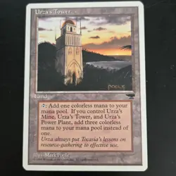 MTG Urzas Tron Land Set (Mine, Tower, Plant) Chronicles Common Colorless Land - Image 2
