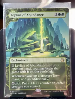 Leyline of Abundance - REG - MTG - WOT - 0056 - RARE ~ NM - Image 1