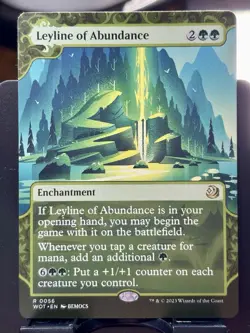 Leyline of Abundance - REG - MTG - WOT - 0056 - RARE ~ NM - Image 2