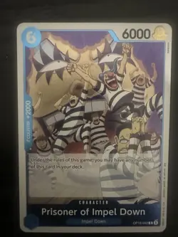 One Piece TCG Prisoner Of Impel Down OP16 042 The Time Battle Rare New 2x - Image 2