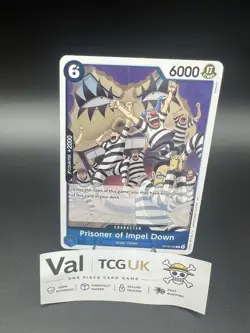 Prisoner Of Impel Down Op16-042 Rare The Time Of Battle One Piece Tcg - Image 1