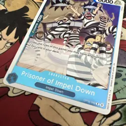 Prisoner Of Impel Down Op16-042 Rare The Time Of Battle One Piece Tcg - Image 2