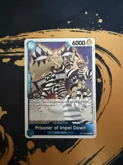 Prisoner Of Impel Down Op16-042 Rare The Time Of Battle One Piece Tcg - Image 1