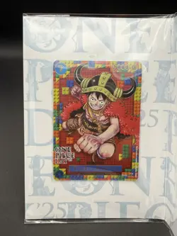 ONE PIECE DAY '25 LIMITED ELBAPH PREMIUM CARD PROMO LUFFY P-110 SEALED - Image 2