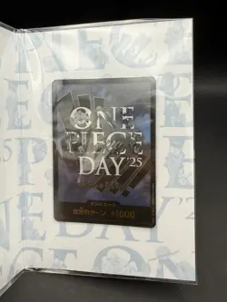 ONE PIECE DAY '25 LIMITED ELBAPH PREMIUM CARD PROMO LUFFY P-110 SEALED - Image 3