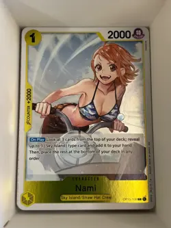 OP15-108 Nami English R One Piece TCG Card Game - Image 1