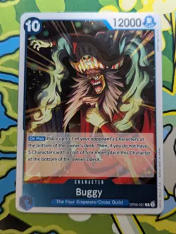 Buggy OP09-051 Emperors In The New World One Piece Card English - Image 1